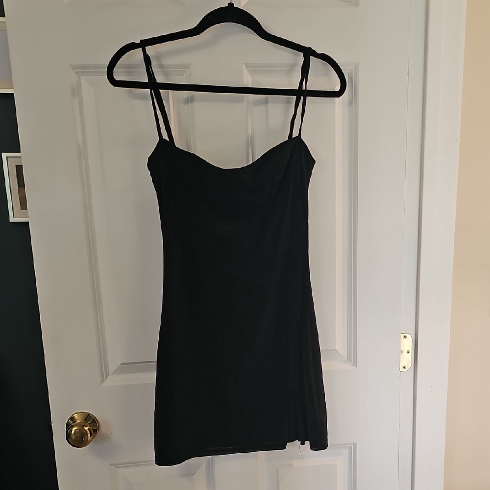 Black Strappy Dress